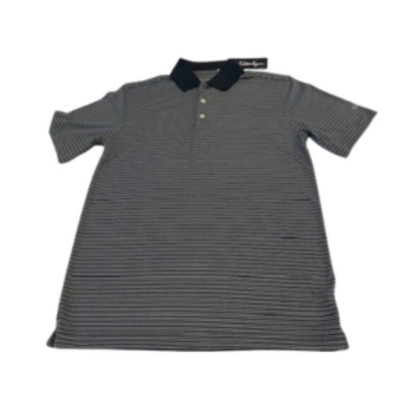 Walter Hagen Other - Polo Men's Black Striped - Size Small - NWT - Classic & Stylish